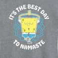 thumbnail image 3 of SpongeBob SquarePants - The Best Day To Namaste - Women's Short Sleeve Graphic T-Shirt, 3 of 6