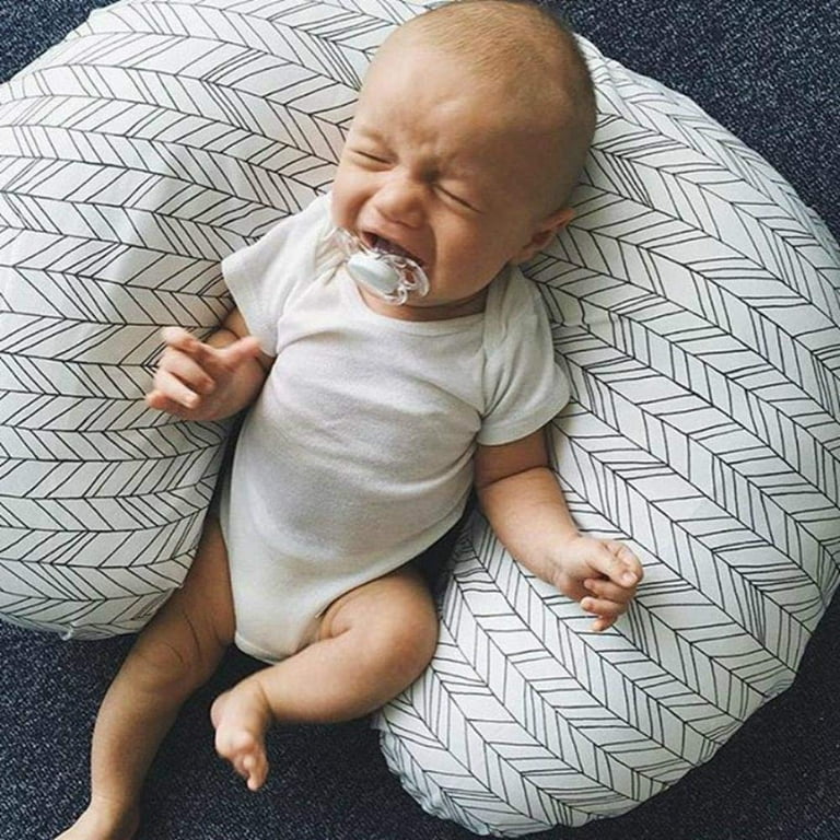 MesaSe Nursing Pillow Cover Premium Pillow Cover Best for Breastfeeding Moms Soft Fabric Fits Snug On Infant Nursing Pillows to Aid Mothers While Breast Feeding Great Baby Shower Gift Walmart