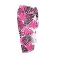 thumbnail image 6 of Yuyamidu Sarong Coverups for Women Pink Palm Leaves Bikini Wraps Long Beach Swimsuit Cover Up Chiffon Swimsuit, 6 of 7