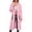 Pink_FF35, variant on Resicozy Long Hoodies for Women Zip Up Oversized Long Sleeve Sweatshirt Winter Hoodie Dress with Pocket Light Purple L
