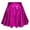 A-Hot Pink956, variant on Jamsmile Women Leather Skirts Casual Shiny Metallic Flared Pleated A-Line Mini Skirts Short Prom Vacation Party Midi Skirts