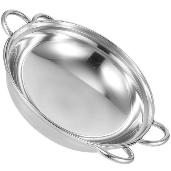 ELAYARD Stainless Steel Pot Non-Stick Easy Clean for Friends 2Pcs