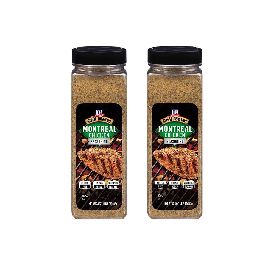 2 Packs of McCormick Grill Mates Montreal Chicken Seasoning (23 oz.ea