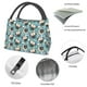 thumbnail image 4 of Fotbe PUG HEAD And Flower Bolsa Térmica Portátil con Estampado, Bolsa de Entrega de Alimentos Aislada, Bolsa Reutilizable de Gran Capacidad para Comidas y Supermercado, 4 of 6