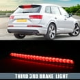 thumbnail image 3 of Unique Bargains Tail High Mount Brake Stop Light No.4L0-945-097-A/4L0945097 for Audi Q7 2011-2015 ABS Rear Red, 3 of 8