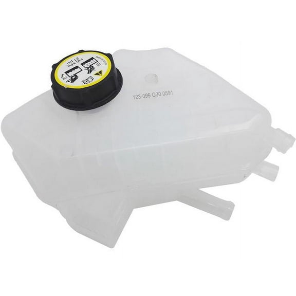 Radiator Coolant Overflow Expansion Tank - Compatible with 2011 - 2016 Ford Fiesta 2012 2013 2014 2015