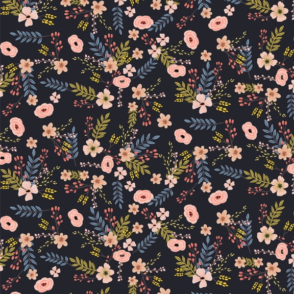 Tilda Floral Pattern Premium Roll Gift Wrap Wrapping Paper
