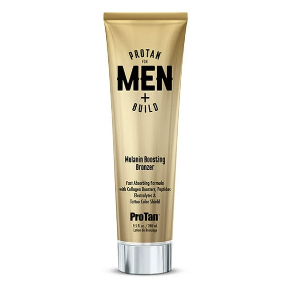 ProTan for Men   Build Melanin Boosting Bronzer Tanning Lotion 9.5oz