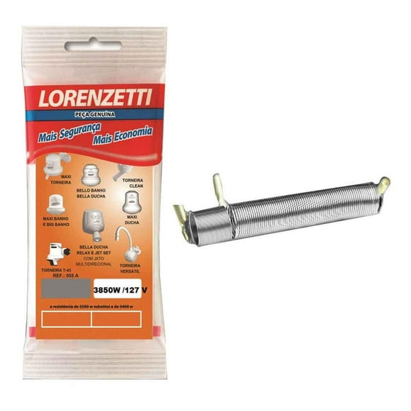 Resistencia Para Regadera Electrica 3 Temperaturas Lorenzetti 77
