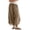 Camel#1, variant on Women's Cropped Lace-Hem Pants High Waisted Drawstring Wide Leg Pants Casual Lightweight Trousers with Pockets(Camel,XL)