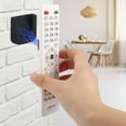 thumbnail image 4 of Gustave 3 Pcs Magnetic Remote Control Holder Wall Mount No-Drill Self-Adhesive Organizer Storage for TV, Fan, Air Conditioner Remotes, 4 of 8