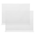 thumbnail image 1 of 2pcs Acrylic Poster Stand Desktop Price Display Stand Restaurant Menu Holder Stand (A5), 1 of 8