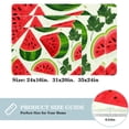 thumbnail image 2 of Watermelon Polyester Non-Slip Machine Washable Area Rugs for Office Floor, 2 of 6