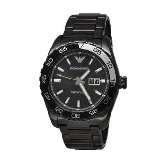 Emporio Armani Paolo Chronograph Black Dial Quartz AR11530 Men's