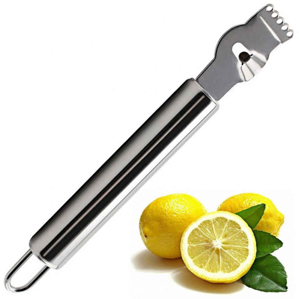 Stainless Steel Orange & Lemon Peeler Tool - Citrus Fruit Skin Remover Kitchen Gadget