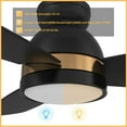 thumbnail image 3 of Trifecte 52-Inch Modern LED Ceiling Fan with Remote Control & Voice Control, 3 of 8