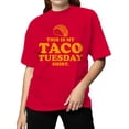 thumbnail image 2 of Taco Tuesday Enthusiast Women's T-shirt, 2 of 3
