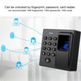 thumbnail image 4 of Access Control System Keypad Fingerprint Card Reader Password Black DC12V, 4 of 6