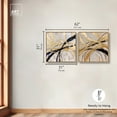 thumbnail image 5 of Glamorous Gold Glam Set Canvas Boho Wall Decor by Art Remedy, Gold Frame, 30 x 30, 5 of 6