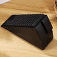 thumbnail image 4 of Nestingho Door Stopper De Aleación De Zinc Negro Con Resorte Ajuste Seguro Para Proteger Paredes Y Evitar Golpes, 4 of 8