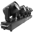 thumbnail image 2 of Barra Megaluz BEAMSEAT400 5 cabezas moviles LED DMX, 2 of 5