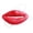 A001- Red, variant on Halloween Gag Lip Prop, Halloween Party Accessory, Photo Booth Props Set Piece, Gag Gifts Funny Adult, 1 Pack 4X2 Inch Oversized Red Sausage Sexy Lip Mask For, Stage Performance,
