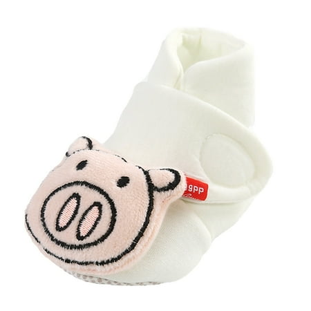 

Binmer Unisex Baby Cute Soft Boots Soft Crib Shoes Toddler Boots Kid Shoes