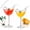 2PCS, variant on Bird Bam Glasses, Drinking Bird Shaped glass Wine Glass 5oz/150ml Unique Creative Birds Cocktail Glass, Funny Clear Crystal Glasses, for Champagne, Mixed Drinks, Party, Wedding and Home Decor (4PCS)