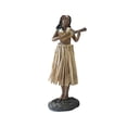 thumbnail image 1 of Muñeca hawaiana de tablero de instrumentos, tamaño mini, bailarina hawaiana con guitarra, fiesta, colección de 16 cm, figuras, muñeca hawaiana, decora Estilo B, 1 of 8
