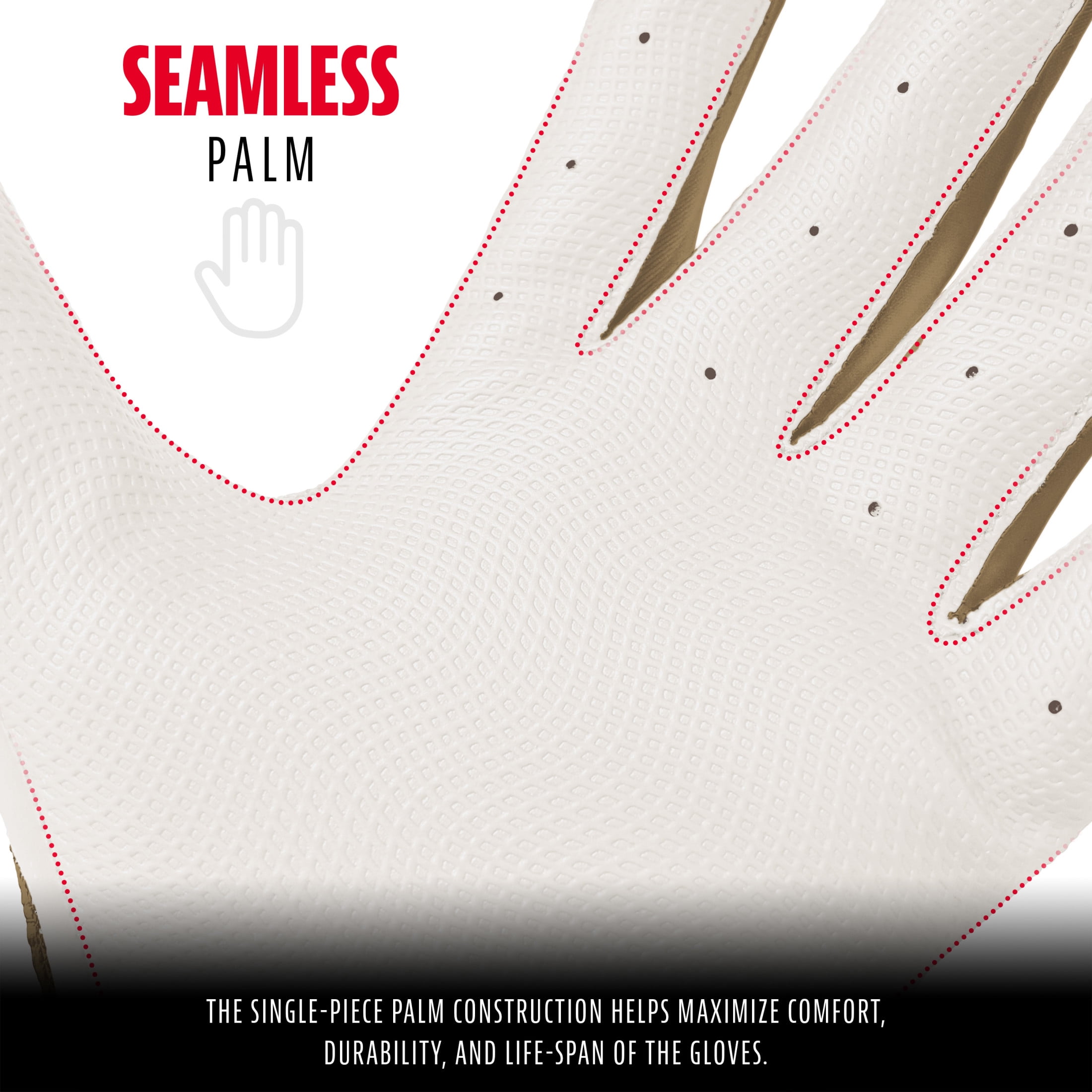 Franklin Sports Youth Classic x Batting Gloves (Girls)