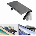 thumbnail image 1 of miduoduo-TV Top Shelf for Cable Box, Computer Monitor Mount Organizer Screen Top Shelf Mount Office Desk Storage Organizer Rack Universal Monitor TV Tray (Black, 1 of 4
