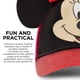 thumbnail image 4 of Gorra de béisbol con orejas de Minnie Mouse de Disney para niños de 2 a 4 años, color rojo, 4 of 6