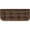 Brown, variant on Outdoor Bench Cushion with Ties, 44"x22"x4" Outdoor Loveseat Cushions, Water Resistant Patio Seat Cushion, Fade Resistant Patio Bench Pads BLack