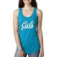 thumbnail image 1 of MmF - Women's Racerback Tank Top, up to Women Size 2XL - California Cali, 1 of 5