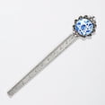 thumbnail image 5 of Flag of Israel Elegant Vintage Silver Lace-Edged Bookmark - Gift for Readers and Book Lovers - Book Accessories, 5 of 5