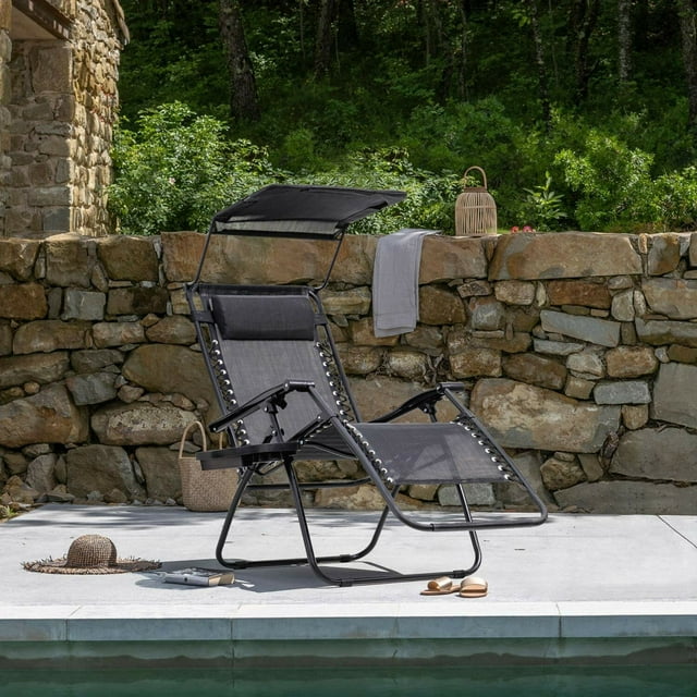 Sorenson Reclining/Folding Zero Gravity Chair with Cushion, The gravity chair is light enough that you can take everywhere., Reclining