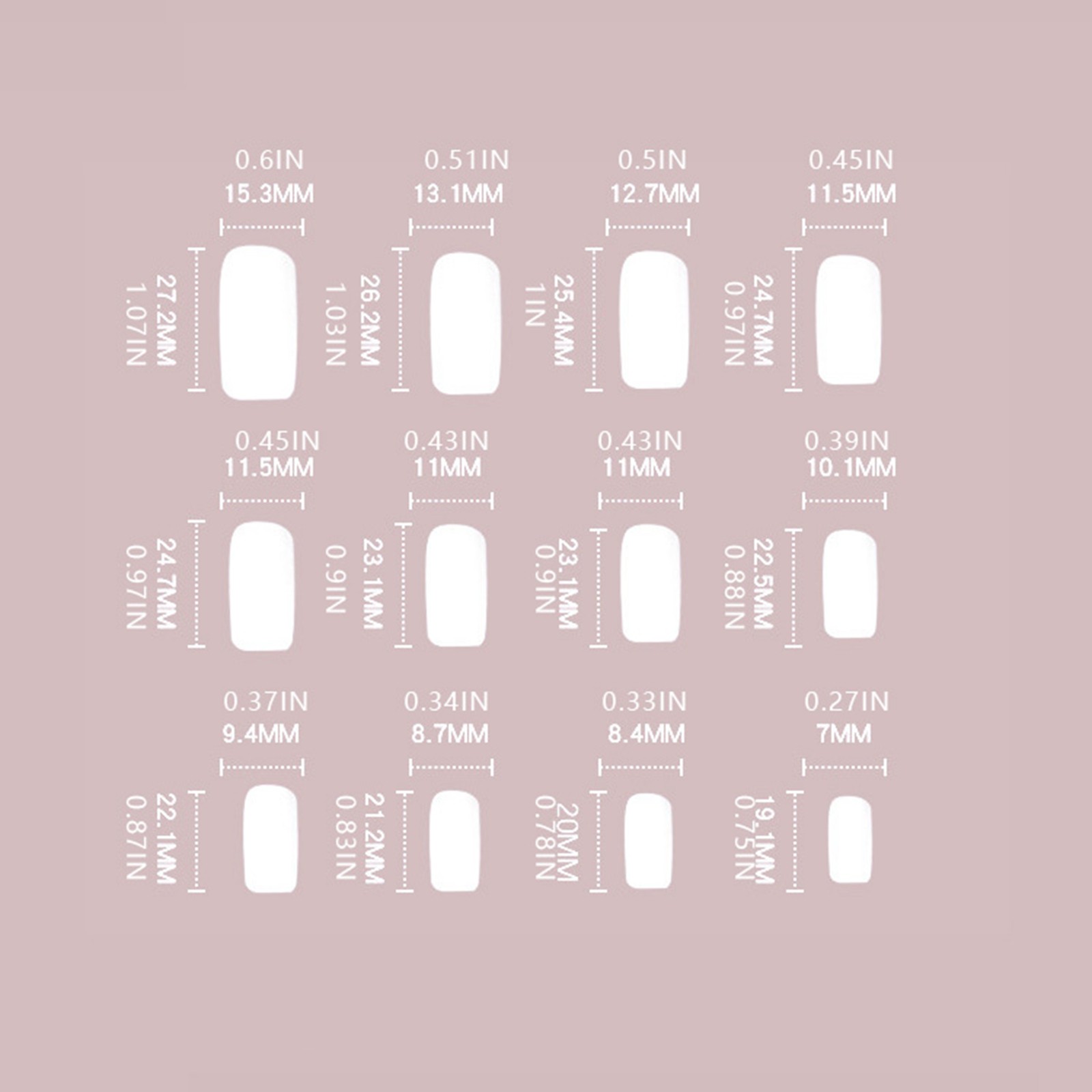 Coffin Shaped Nail Tips Half Cover Short Tips on Nails Short Short Coffin Nails Clear And Natural Stick on Acrylic Nails for Kids Half Cover Ballerina Nail Tips Clear Clear Nail Tips Coffin