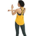thumbnail image 4 of icyzone Workout Shirts Yoga Tops T-Back Running Tank Top, 4 of 6