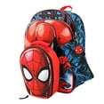 thumbnail image 3 of Marvel Spider-Man Comic Strip Pattern Kids 16" Backpack and Lunch Bag 5 Piece Set, 3 of 7