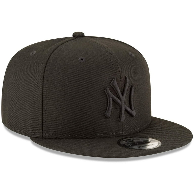 New York Yankees New Era Black on Black 9FIFTY Team Snapback