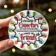 thumbnail image 1 of Teissuly Christmas Hanging Gifts for Family Colleagues Christmas Tree Round Decoration Teissuly WER202312023468, 1 of 2