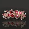 thumbnail image 4 of BYXAS 2pcs Butterfly Metal Hair Clips - Large Claw Clips for Strong Hold, Nonslip Hair Accessories for Spring/Summer Styling and Decoration(Blue+Red), 4 of 6