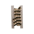 thumbnail image 4 of Creative Co-Op Handmade Wool Felt Ball Garland, Cream Color and Brown, 4 of 4
