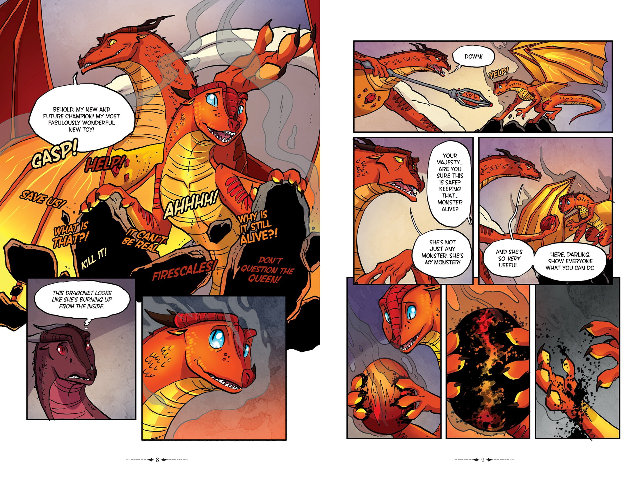 New and Trending: Escaping Peril: a Graphic Novel (Wings of Fire Graphic Novel #8) by Tui T Sutherland