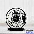 thumbnail image 2 of Handmadetneonsign Woodpecker Tabletop Metal Clock, Woodpecker Desktop Clock, Bird Clock Home Decor 75764, 2 of 4