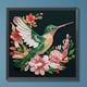 thumbnail image 1 of Diamante pintura 5D DIY parcial especial en forma de taladro colibrí papel hogar arte JShteea El nuevo, 1 of 9