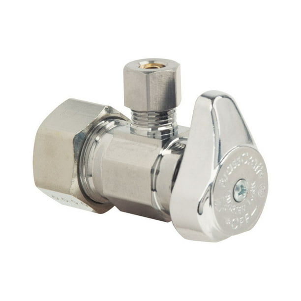 ANGLE VALVE 1/2X1/4 CHRM - Walmart.com - Walmart.com