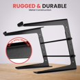 thumbnail image 4 of Soporte portátil Pyle PLPTS25 ajustable 16-28 cm Pyle NA, 4 of 7