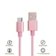 thumbnail image 2 of Cable de datos de carga rápida Un-Tech USB-C Baby Pink, 2 of 8