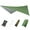 Green, variant on opvise Tent Waterproof Lightweight Polyester Rain Fly Hammock Tarp Cover for Hiking